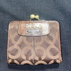 Vintage coach wallet